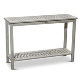 ZNTS Eucalyptus Console Table, Driftwood Gray B04660598