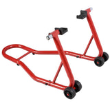 ZNTS Universal High-Grade Steel Rear Stand TD-003-05 for Motorcycle Red 30089318