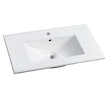 ZNTS 30" Bathroom Vanity Ceramic Top-BL9075B W99957947