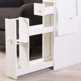 ZNTS Bathroom Storage Cabinet Side Cabinet Space Saving Cabinet,White GLT18820WH