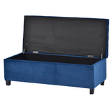 ZNTS U-stye Upholstered Flip Top Storage Bench with Button Tufted Top WF280924AAV
