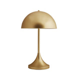 ZNTS Dome-Shaped 2-Light Metal Table Lamp B035122356