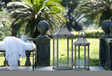 ZNTS Wooden Candle Lantern Decorative, Hurricane Lantern Holder Decor for Indoor Outdoor, Home Garden W2078131625