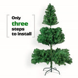 ZNTS 6ft 1050 Branch Christmas Tree Green--Replace: 43654036 98855456