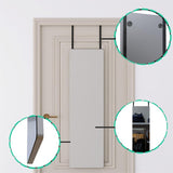 ZNTS Wall Mount Mirror Set of 2.MDF Mirror Wall Mount at Horizontal & Vertical hanging W760P143731