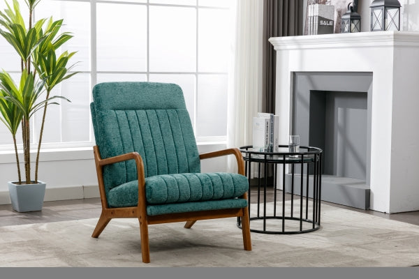 ZNTS COOLMORE Wood Frame Armchair, Modern Accent Chair Lounge Chair for Living Room W1152103145