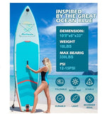 ZNTS Inflatable Stand Up Paddle Boards 10'8''*33