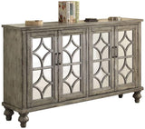 ZNTS Velika Console Table in Weathered Gray 90280