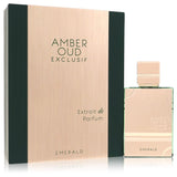 Amber Oud Exclusif Emerald by Al Haramain Eau De Parfum Spray 2 oz for Men FX-561022