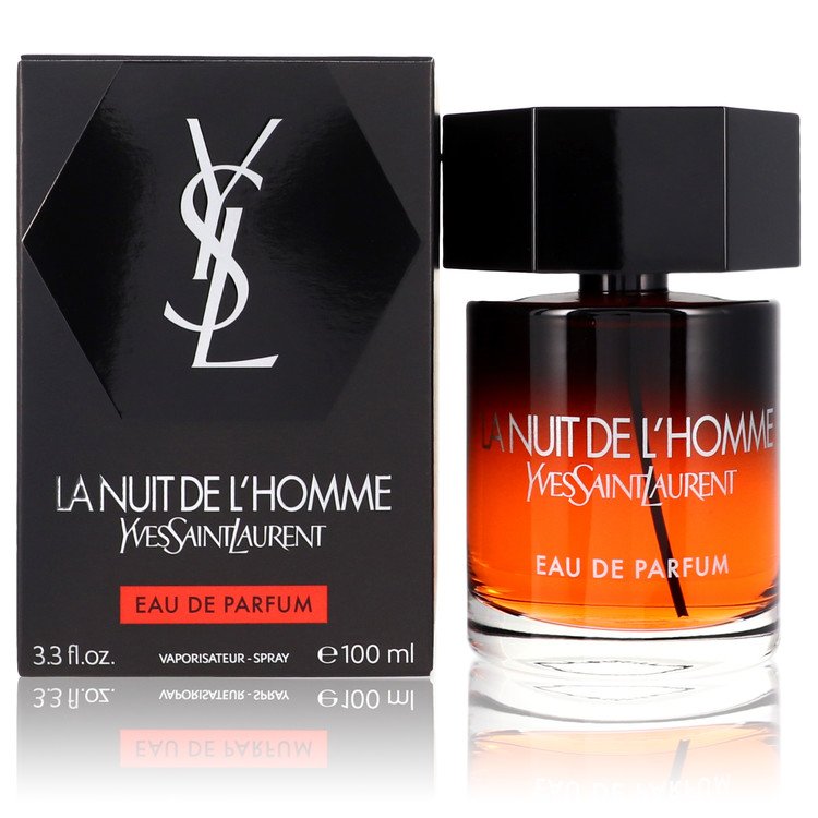 La Nuit De L'Homme by Yves Saint Laurent Eau De Parfum Spray 3.3 oz for Men FX-552587