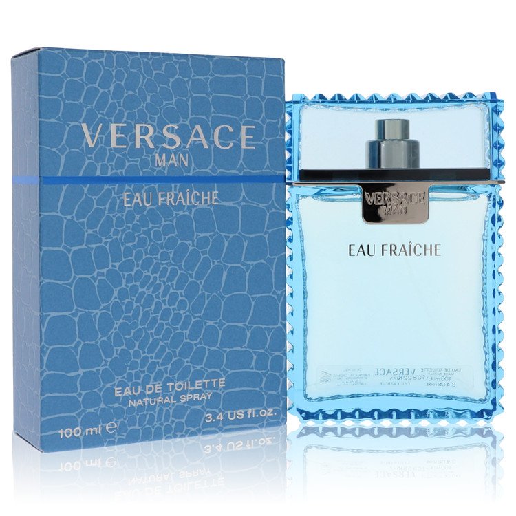 Versace Man by Versace Eau Fraiche Eau De Toilette Spray 3.4 oz for Men FX-439640