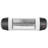 ZNTS US PHW-1500CR 1500W Wall Terrace Heater with Remote Control / First Gear / Fake Firewood / Single 59820639
