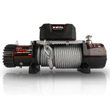 ZNTS X-BULL Electric Winch 12000 LBS Steel Cable Wireless Remote Crystal Film W121843170