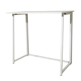 ZNTS Simple Collapsible Computer Desk White 29521212