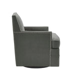 ZNTS Upholstered Swivel Chair B03548674