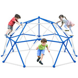 ZNTS 11ft Geometric Dome Climber Play Center, Kids Climbing Dome Tower, Rust & UV Resistant Steel MS306992AAC