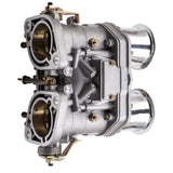 ZNTS 2pcs 44IDF Carburetor 2-BARREL For VW Bug Beetle for Fiat for Porsche W/ Air Horn 44 IDF 18990.030 71204897