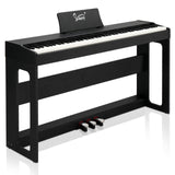 ZNTS GDP-104 88 Keys Full Weighted Keyboards Digital Piano with Furniture 73010645