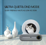 ZNTS Smart Cat Litter Box Cat Litter Box Self-cleaning W126453121