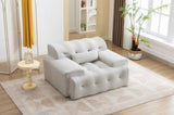 ZNTS Large Size 1 Seater Sofa, Pure Foam Comfy Sofa Couch, Modern Lounge Sofa for Living Room, Apartment W1752P151330