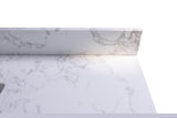 ZNTS Montary 37inch bathroom vanity top stone carrara white new style tops with rectangle undermount W50921981
