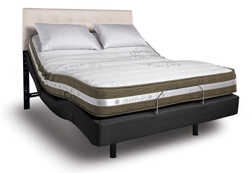 ZNTS B26 InMotion Bronze Power Queen Bed Frame,Base 60x80x6 B26-BLACK-QUEEN