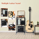 ZNTS Multifunction Guitar Stand with 3 USB Ports and 2 AC Outlets, and 2-Tier for Acoustic, Electric 63727498