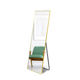 ZNTS Full Length Mirror, Floor Mirror with Stand,Wall-Mounted Dressing Mirror , Bedroom Mirror with W113468189