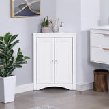 ZNTS sideboard cabinet,corner cabinet,Bathroom Floor Corner Cabinet with Doors and Shelves, Kitchen, W1781108563