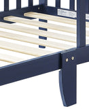 ZNTS Blaire Toddler Bed Navy Blue B02257192