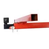 ZNTS Drywall Panel hoist Drywall Lift Rolling Panel Hoist Jack Lifter 16ft Red Color W465137159