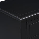 ZNTS U_STYLE 3-Drawer Nightstand Storage Wood Cabinet WF319366AAB