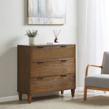 ZNTS 3-Drawer Accent Chest B03548881