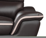 ZNTS Genuine Leather Sofa B05777855