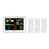 ZNTS WIRELESS COLOR WEATHER STATION WITH 3 REMOTE SENSORS 11044873