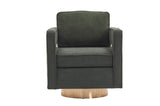 ZNTS Swivel Barrel Chair for Living Room,360 Degree Swivel Club Modern Accent Single Sofa Chair, Small W1361134676