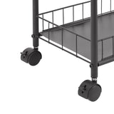 ZNTS 6-Tier Rolling Cart Gap Kitchen Slim Slide Out Storage Tower Rack with Wheels,6 W2167131061