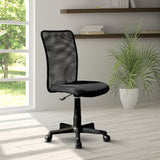 ZNTS Techni Mobili Mesh Task Office Chair, Black RTA-9300B-BK