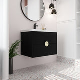 ZNTS 28 Inch Wall-Mounted Bathroom Vanity With Sink, For Small Bathroom W999135150