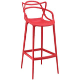 ZNTS Aimee Counter Stool MASTERS-CS-PP-RED