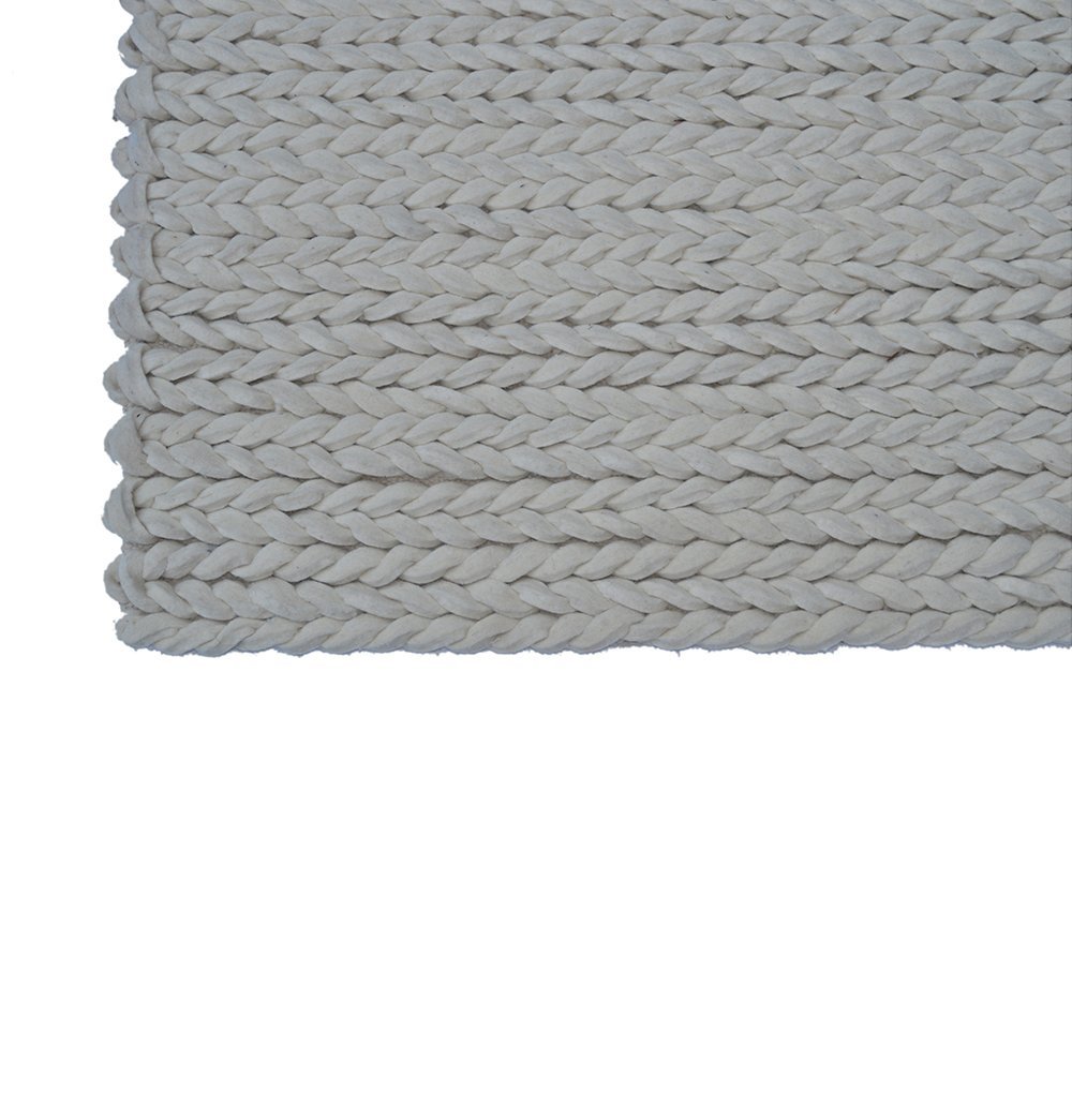 ZNTS Arin - Handmade Wool Braided Rug SSI1217-4X6FT