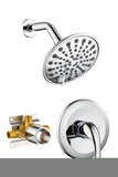 ZNTS 6 In. 6-Spray Balancing Shower Head Shower Faucet D92201CP-6