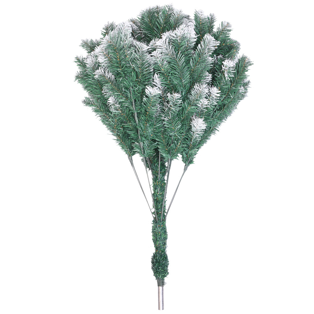 ZNTS 7FT Spray White PVC Christmas Tree 870 Branches 85031935