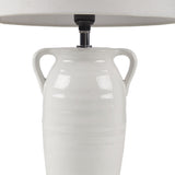 ZNTS Ceramic Table Lamp with Handles B03596577