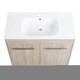 ZNTS 36 Inch Freestanding Bathroom Vanity-BVC04836WEO W99982018