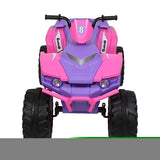 ZNTS LZ-9955 ALL Terrain Vehicle Dual Drive Battery 12V7AH*1 without Remote Control with Slow Start Pink 73404783