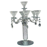 ZNTS Ambrose Candle Holder with Pendants B03050079