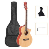 ZNTS GT501 40 inch Spruce Front Cutaway Folk Guitar with Bag & Board & 48776708