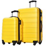 ZNTS Luggage Sets of 2 Piece Carry on Suitcase Airline Approved,Hard Case Expandable Spinner Wheels PP302834AAL