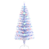 ZNTS 5ft Tall Pre-Lit Douglas Fir Artificial Christmas Tree with Realistic Branches, Multi-Color LED W2225139560